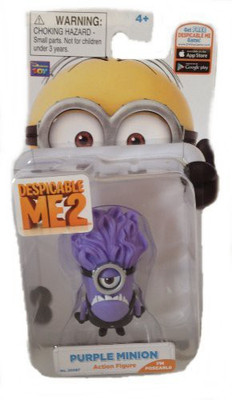 

Thinkway Despicable Me 2 One Eyed Purple Minion 1 Poseable(Multicolor)