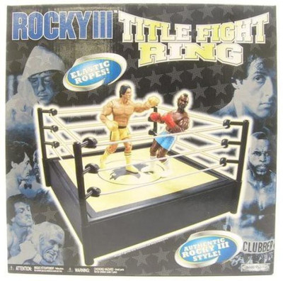 

Jakks Pacific Rocky Iii Boxing Ring (Black And Yellowwhite Ropes)(Multicolor)