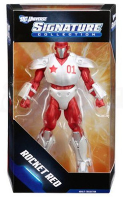 

DC Comics Universe Club Infinite Earths Exclusive Deluxe Rocket Red(Multicolor)
