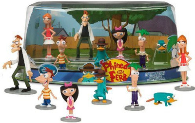 

Phineas and Ferb Play Set(Multicolor)