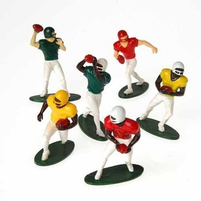 

US Toys Football Players Sset Of 12 (Six Assorted Poses)25"(Multicolor)