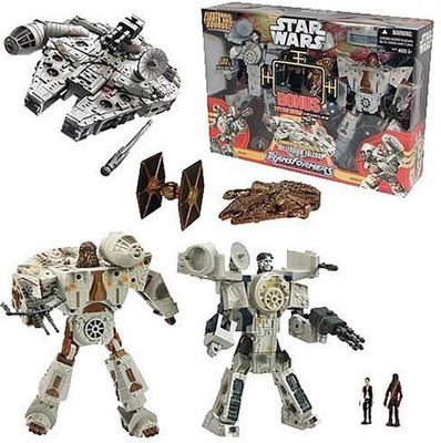 

Hasbro Star Wars Deluxe Transformer Millennium Falcon(Multicolor)