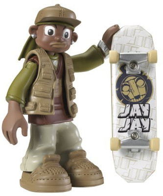 

Mattel Rob Dyrdek'S Wild Grinders Jay Jay Skate Set With Dvd(Multicolor)