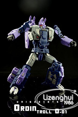 

Unique Toys Transformers Ut O01 Ordin Troll Combiner Aka Abominus(Multicolor)