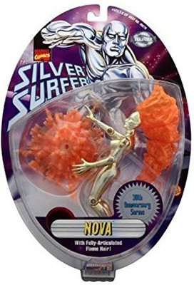 

Marvel Nova With Fullyarticulated Flame Hair 1997 Collector'S(Multicolor)
