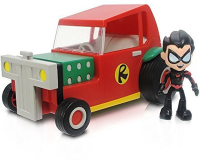 

Teen Titans Go! Teen Titans Go 275" Robin With 5" Vehicle(Multicolor)