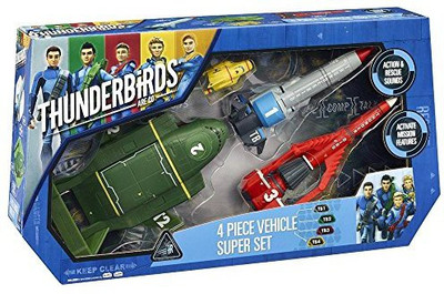 

Thunderbirds Are Go 4 Piece Vehicle Super Set (Dispatched From UK)(Multicolor)
