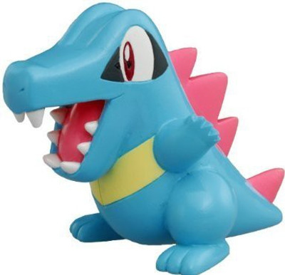 

Takara Tomy Totodile (MC-19): Pokemon Monster Collection 2" Mini Figure(Multicolor)