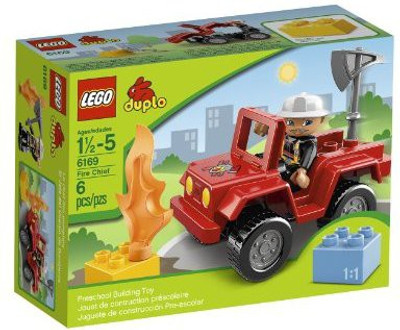 

Lego DUPLO Ville Fire Chief 6169(Multicolor)
