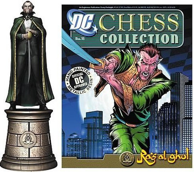 

Eaglemoss Dc Chess & Collector Magazine 11 Ras Al Ghul Black Bishop(Multicolor)