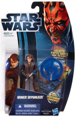 

Hasbro Star Wars Clone Wars 2012 Animated Series 375 Inch Anakin(Multicolor)