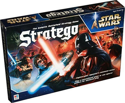 

Milton Bradley Stratego Star Wars Glactic Battlefield Strategy(Multicolor)
