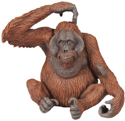 

Papo Papo Sitting Orangutan Toy Figure(Multicolor)