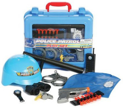 Castle Toy S Deluxe Police Play Set(Blue)