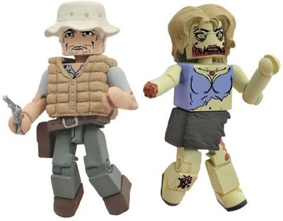 

Diamond Select S Walking Dead Minimates Series 1 Dale And Female(Multicolor)