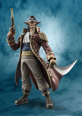 

Megahouse One Piece Portrait Of Pirates Dx Gol D Roger Pvc Ex Model(Multicolor)
