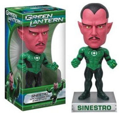 

Funko Green Lantern Wacky Wobbler 2011 Movie Sinestro Bobble Head(Multicolor)