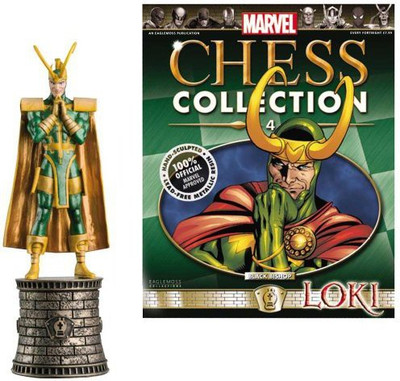 

Loki Marvel Chess & Magazine 4 Black Bishop(Multicolor)