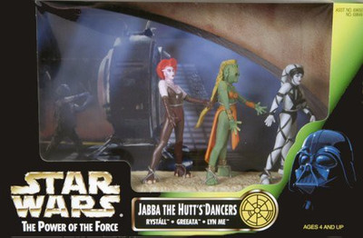

Star Wars Jabba the Hutt's Dancers -- 3 Pack Cinema Scene(Multicolor)
