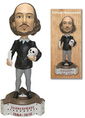 

Off the Wall Toys william shakespeare collector bobblehead(Multicolor)