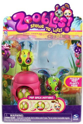 

Spin Master Zoobles Twobles Caterpillar And Bunny + Hapitat(Multicolor)