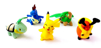 

SRVSOFT Pokemon set of 5-3(4-6cm)(Multicolor)