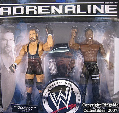 

Jakks Pacific Wwe Adrenaline Series 23 Sylvester Terkey Vs Elijah Burke(Multicolor)