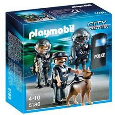 

PLAYMOBILA Police Special Forces Unit(Multicolor)