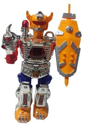 

SMT Walking Warrior Robot with LED Lights and Sound Toys(Multicolor)