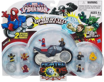 Spiderman Pods Cycle Launcher(Multicolor)