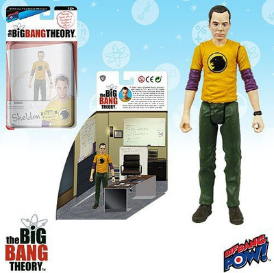 

Bif Bang Pow! Big Bang Theory Sheldon Hawkman 3 3/4Inch Con Excl(Multicolor)