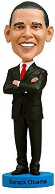 Royal Bobbles Barack Obama Bobblehead(Black)