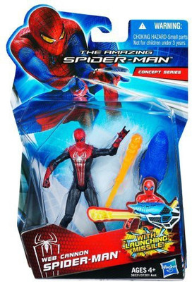 

Hasbro The Amazing Spiderman Web Cannon Spiderman 375 Inch(Multicolor)
