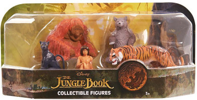 Disney The Jungle Book Figure (5 Pack)(Multicolor)