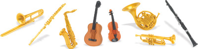 

Safari Ltd Toob - Musical Instruments(Multicolor)