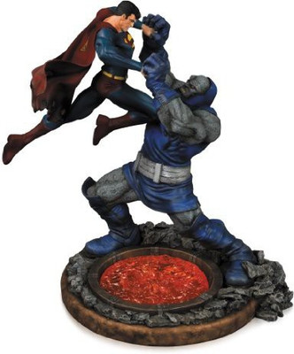 DC Comics Collectibles Superman Vs Darkseid Statue (Second Edition)(Multicolor)