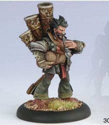 

Privateer Press Mercenaries Rhupert Carvolo Piper Of Ord Model Kit(Multicolor)