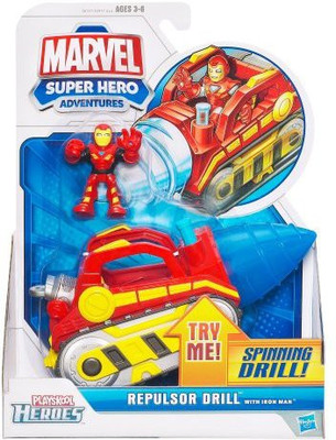 

Marvel Super Hero Repulsor Drill With Iron Man (Colors May Vary)(Multicolor)