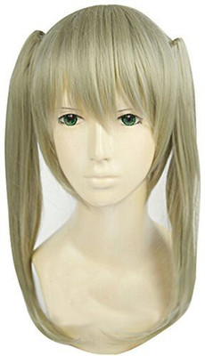 

warmcos Soul Eater Anime Maka Albarn Cosplay Wig Hair(Grey)