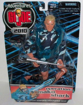 

Hasbro The Adventures Of Gi Joe 2010 Operation Mako Shark 12"(Multicolor)
