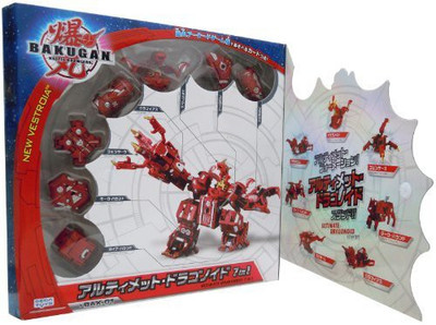 

SEGA Bakugan Battle Brawlers 7 In 1 Maxus Dragonoid Bax01B(Multicolor)