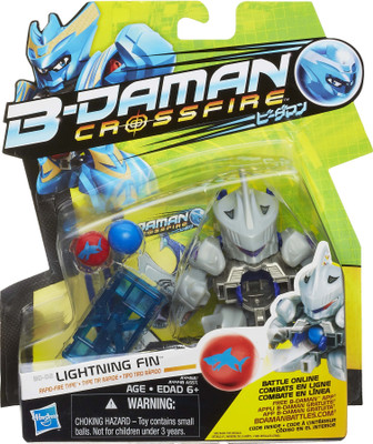 

Hasbro B-Daman Figure Crossfire - Lightning Fin(White)