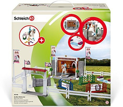 

Schleich Big Horse Show Play Set(Multicolor)