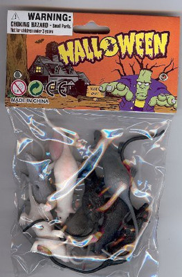 

The Gothic Collection Halloween Bag Of Rats 35 Inches Ea(Multicolor)