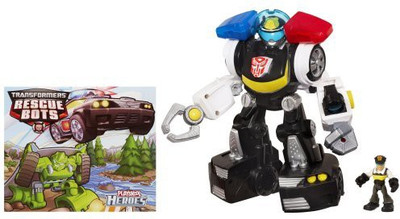 

Transformers Rescue Bots Playskool Heroes Electronic Chase The Police-Bot Figure(Multicolor)
