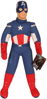 

TLF Marvel Super hero CAPTAIN AMERICA 14" Plush(Multicolor)