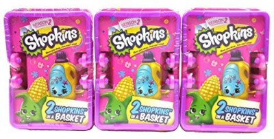 

Shopkins Season 2 Multipack 3 Blindsorted Shopping Baskets(Multicolor)