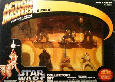 

Star Wars Masters 6 Die Cast Metal Collectors Set(Multicolor)