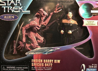 

Playmates Toys Star Trek Alien Series Ensign Harry Kim Species 8472(Multicolor)
