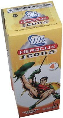 

Webkinz DC Heroclix: Icons Booster Pack(Multicolor)